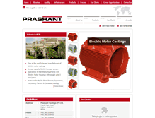 Tablet Screenshot of prashantcast.com